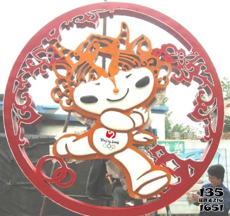 福娃雕塑-不銹鋼廣場福娃雕塑 福娃雕塑-不銹鋼廣場福娃雕塑