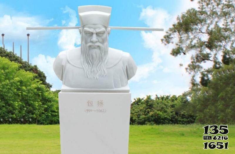 包拯雕塑-古代名人頭像石雕包拯雕塑 包拯雕塑-古代名人頭像石雕包拯雕塑高清圖片