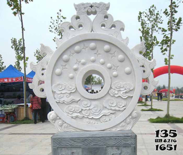 抱鼓石門墩雕塑-公園廣場擺放漢白玉雙龍石門墩招財抱鼓石裝飾擺件 抱鼓石門墩雕塑-公園廣場擺放漢白玉雙龍石門墩招財抱鼓石裝飾擺件高清圖片