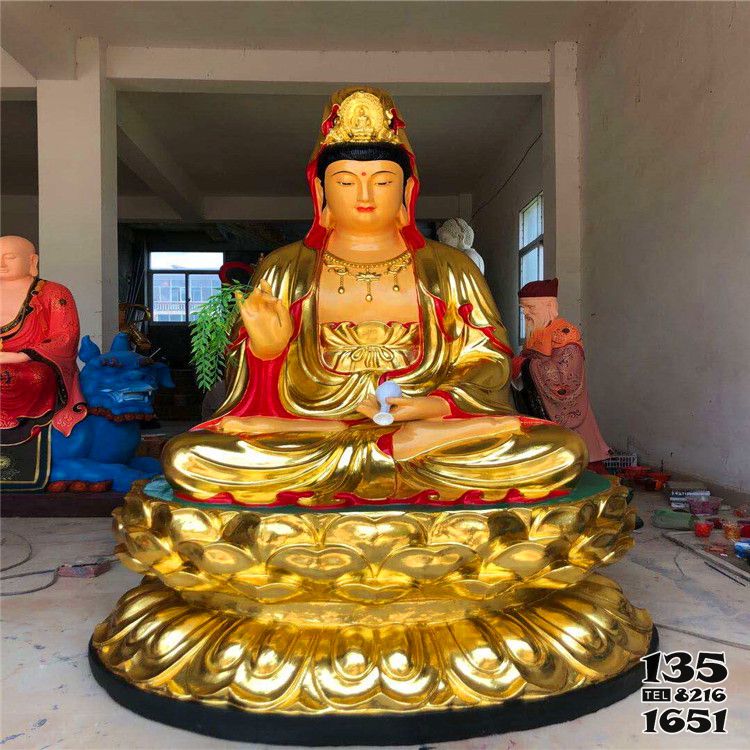 觀音雕塑-寺廟大型供奉佛像不銹鋼噴金烤漆觀音雕塑 觀音雕塑-寺廟大型供奉佛像不銹鋼噴金烤漆觀音雕塑高清圖片