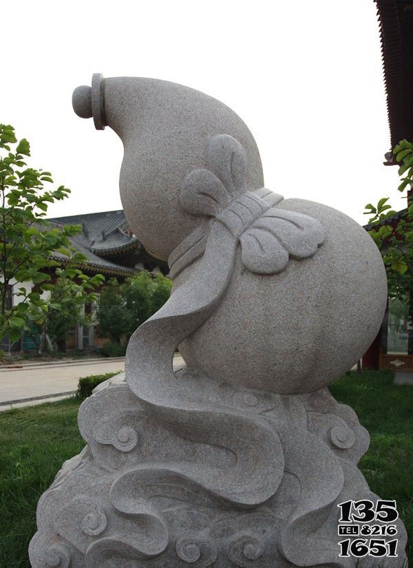 葫蘆雕塑-廣場大理石葫蘆雕塑 葫蘆雕塑-廣場大理石葫蘆雕塑高清圖片