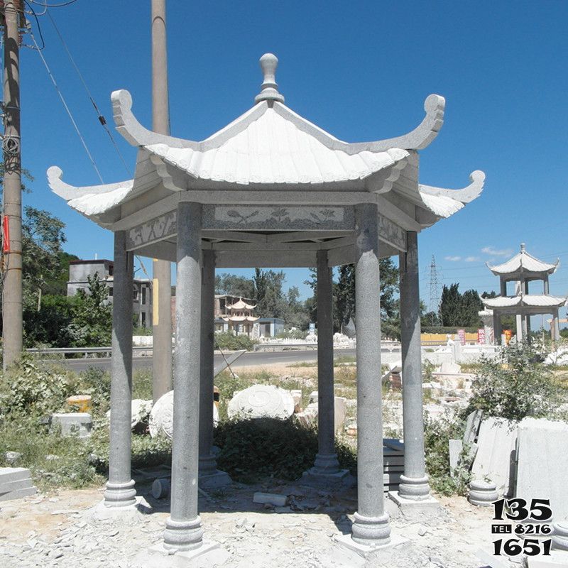 涼亭雕塑-城市花園擺放簡易仿古建休閑涼亭 涼亭雕塑-城市花園擺放簡易仿古建休閑涼亭高清圖片