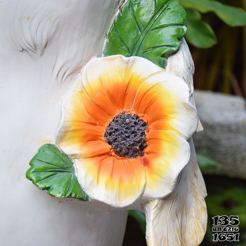 花朵雕塑-公園草坪創(chuàng)意玻璃鋼彩繪花朵雕塑 花朵雕塑-公園草坪創(chuàng)意玻璃鋼彩繪花朵雕塑高清圖片