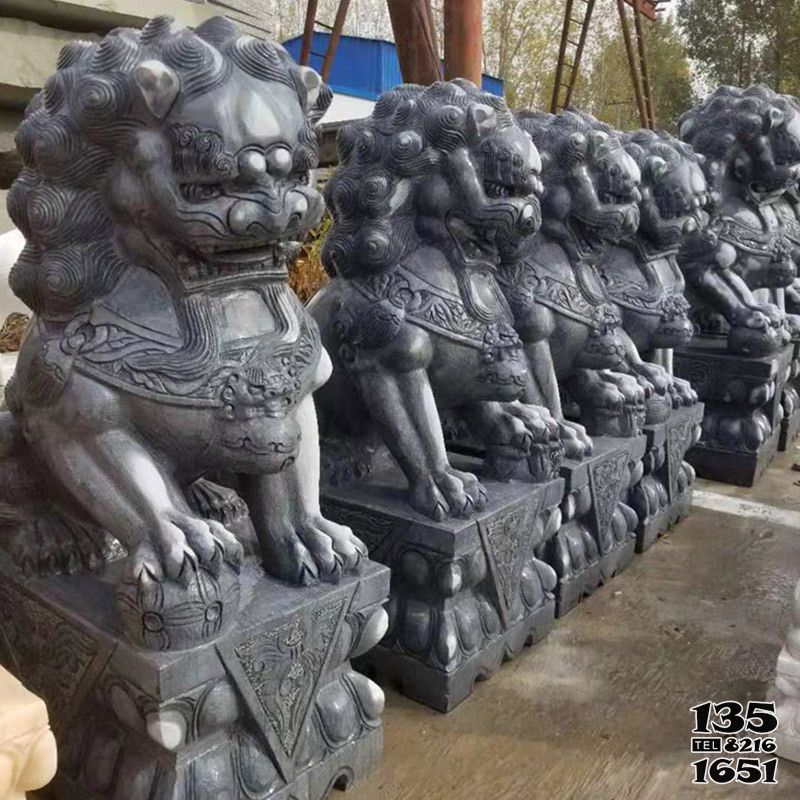 麒麟雕塑雕塑-祠堂寺廟仿古青石石雕家用麒麟雕塑 麒麟雕塑雕塑-祠堂寺廟仿古青石石雕家用麒麟雕塑高清圖片
