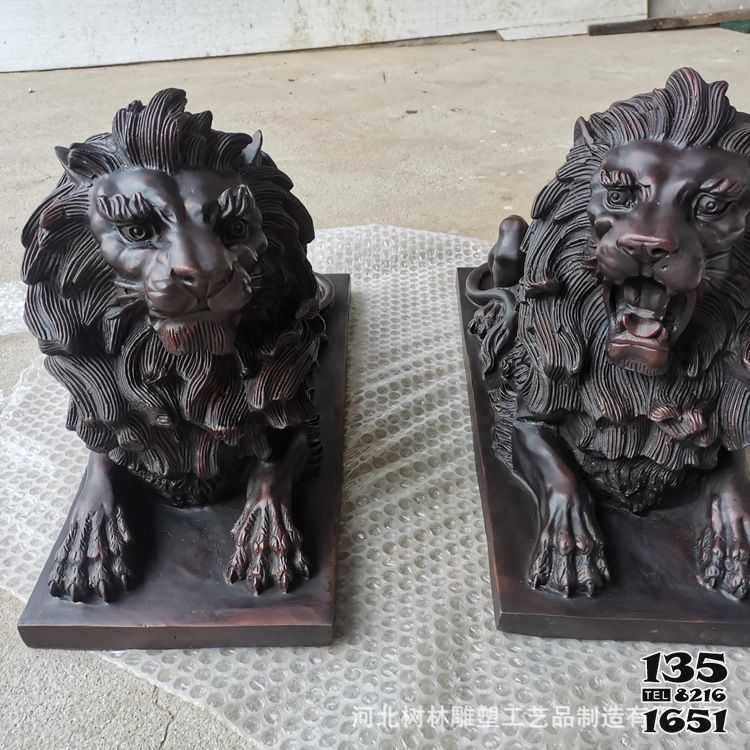 獅子雕塑-不銹鋼仿銅創(chuàng)意石雕獅子雕塑 獅子雕塑-不銹鋼仿銅創(chuàng)意石雕獅子雕塑高清圖片