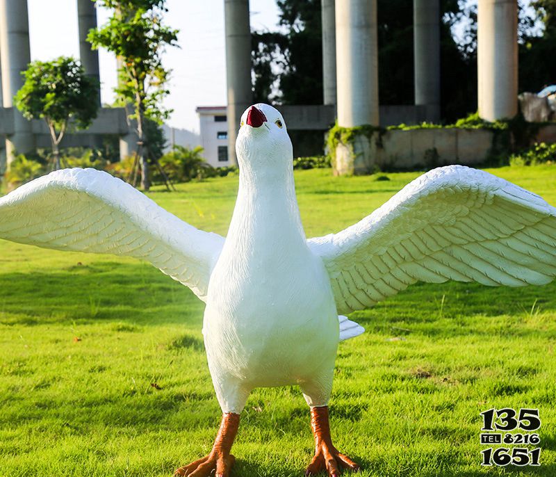 鴿子雕塑-仿真動(dòng)物園林景觀模型鴿子雕塑 鴿子雕塑-仿真動(dòng)物園林景觀模型鴿子雕塑高清圖片
