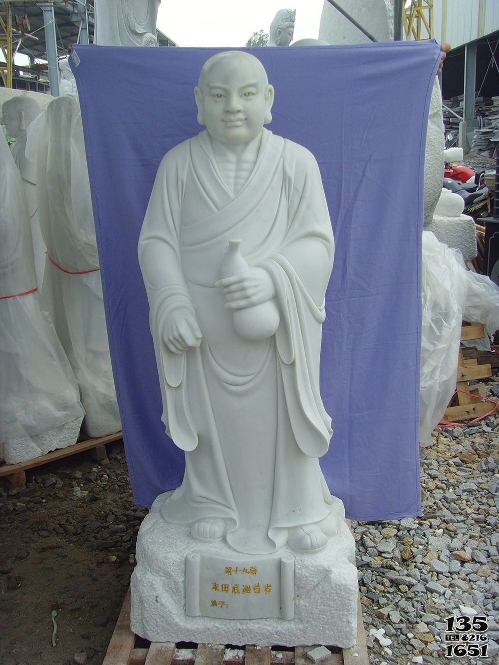 十八羅漢雕塑-寺廟石雕那胡蘿的漢白玉十八羅漢雕塑 十八羅漢雕塑-寺廟石雕那胡蘿的漢白玉十八羅漢雕塑高清圖片