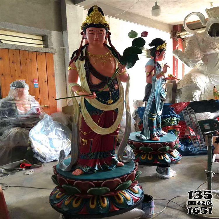 三圣雕塑-玻璃鋼彩繪景區供奉佛像三圣雕塑 三圣雕塑-玻璃鋼彩繪景區供奉佛像三圣雕塑高清圖片