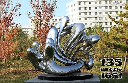 海浪浪花雕塑-公園個性創意不銹鋼海浪浪花雕塑 海浪浪花雕塑-公園個性創意不銹鋼海浪浪花雕塑高清圖片