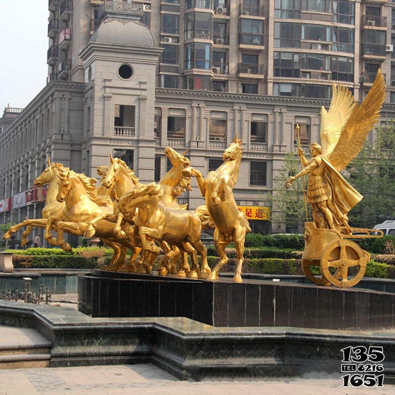 阿波羅雕塑-小區大門阿波羅戰車鎏金景觀銅雕阿波羅雕塑 阿波羅雕塑-小區大門阿波羅戰車鎏金景觀銅雕阿波羅雕塑