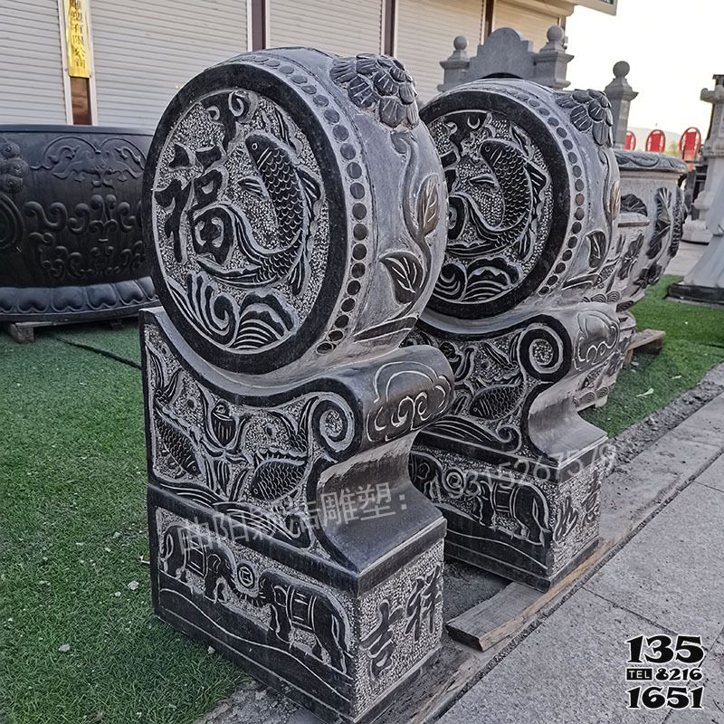 抱鼓石門墩雕塑- 仿古青石門墩古建園林石雕抱鼓石門墩吉祥如意門墩雕刻 抱鼓石門墩雕塑- 仿古青石門墩古建園林石雕抱鼓石門墩吉祥如意門墩雕刻