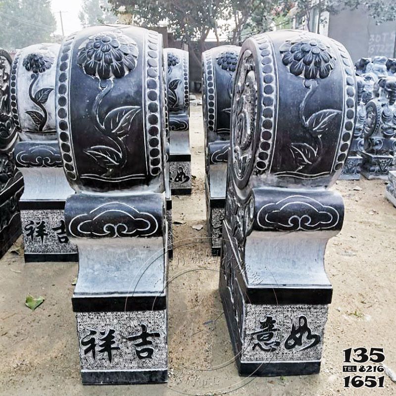 抱鼓石門(mén)墩雕塑-仿古門(mén)枕石門(mén)墩雕塑 抱鼓石門(mén)墩雕塑-仿古門(mén)枕石門(mén)墩雕塑高清圖片