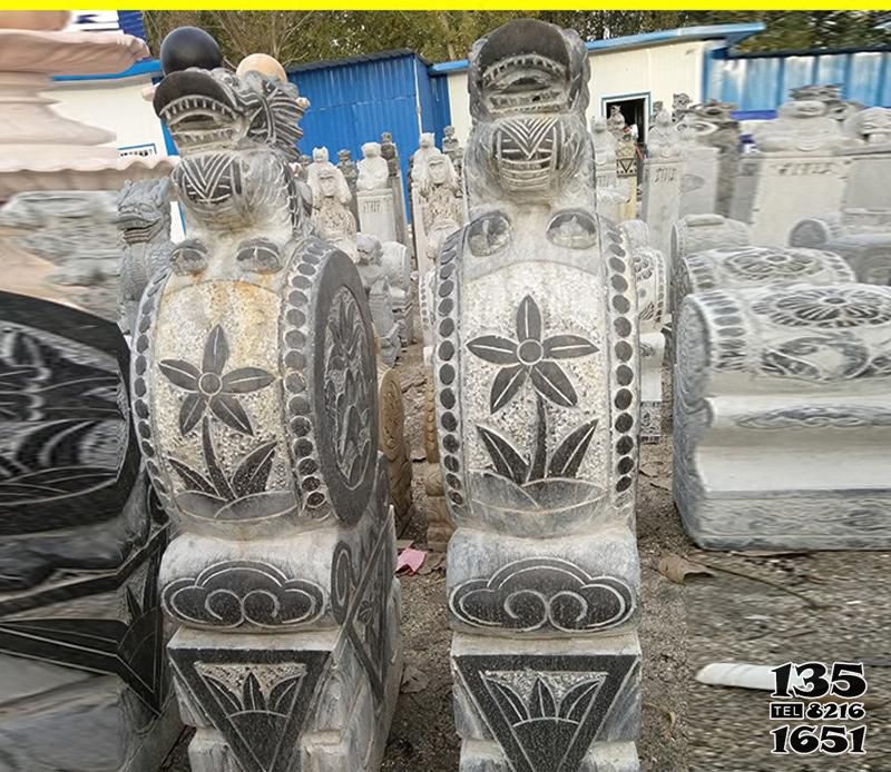抱鼓石門墩雕塑-古鎮(zhèn)園林擺放花崗巖仿古石門墩雕塑 抱鼓石門墩雕塑-古鎮(zhèn)園林擺放花崗巖仿古石門墩雕塑高清圖片