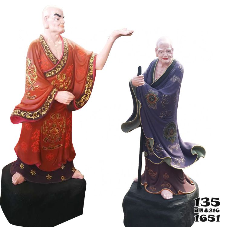 達摩祖師雕塑-園林景區佛教禪宗二祖達摩玻璃鋼雕塑 達摩祖師雕塑-園林景區佛教禪宗二祖達摩玻璃鋼雕塑高清圖片