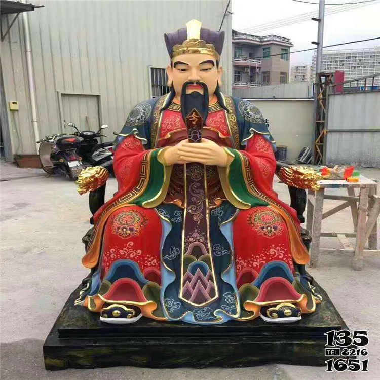 判官雕塑-戶外寺廟大型神佛玻璃鋼彩繪判官雕塑 判官雕塑-戶外寺廟大型神佛玻璃鋼彩繪判官雕塑高清圖片