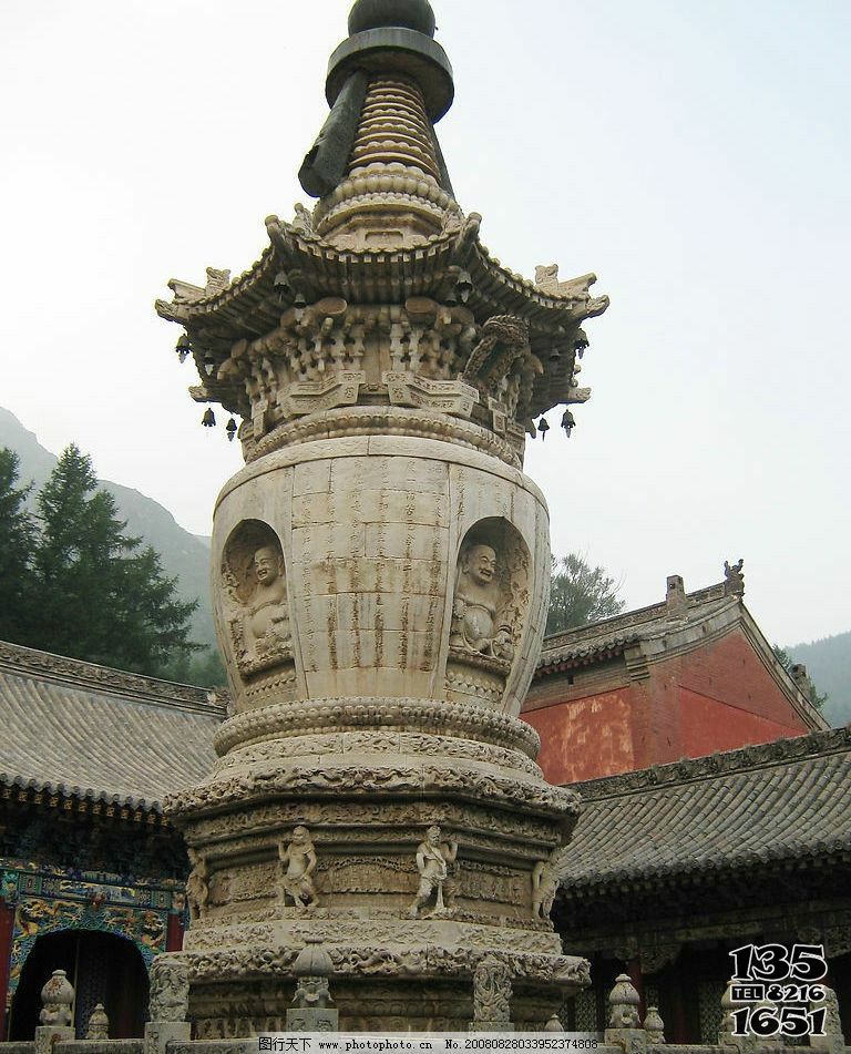佛塔雕塑-漢白玉仿古舍利塔寺廟佛塔 佛塔雕塑-漢白玉仿古舍利塔寺廟佛塔