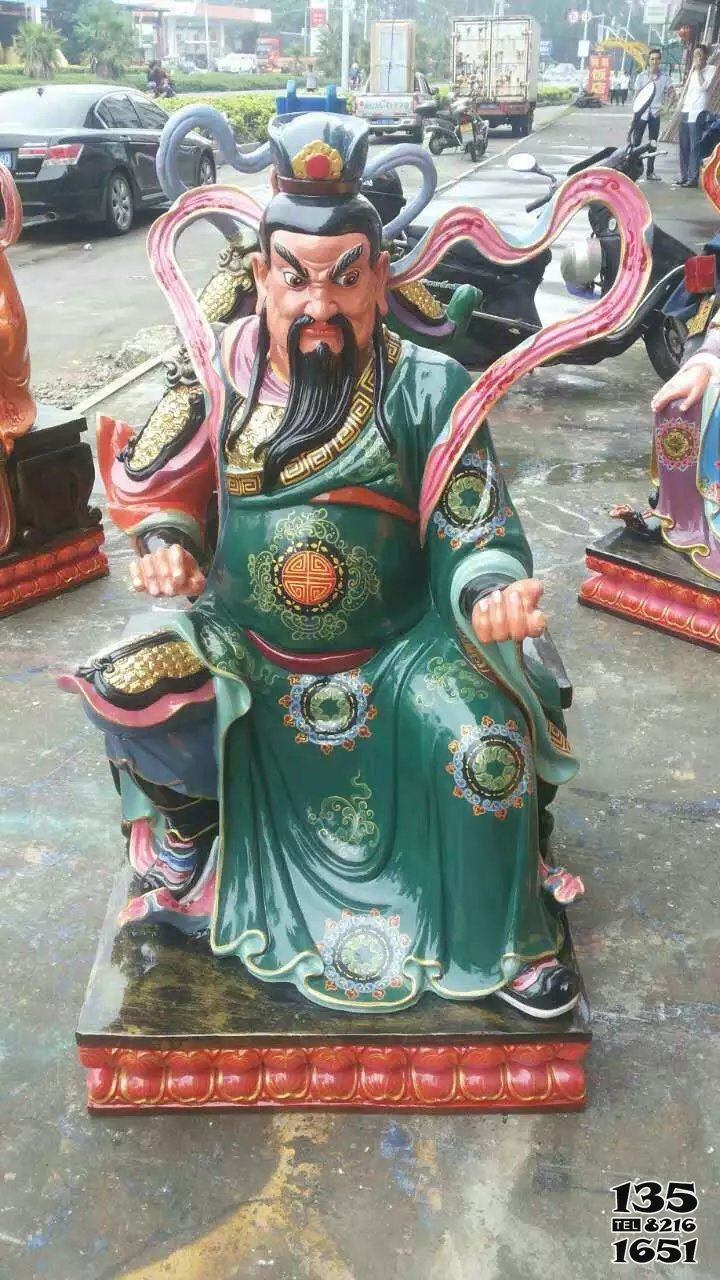 60太歲甲子雕塑-玻璃鋼彩繪大型戶外廟宇景觀太歲雕塑 60太歲甲子雕塑-玻璃鋼彩繪大型戶外廟宇景觀太歲雕塑高清圖片