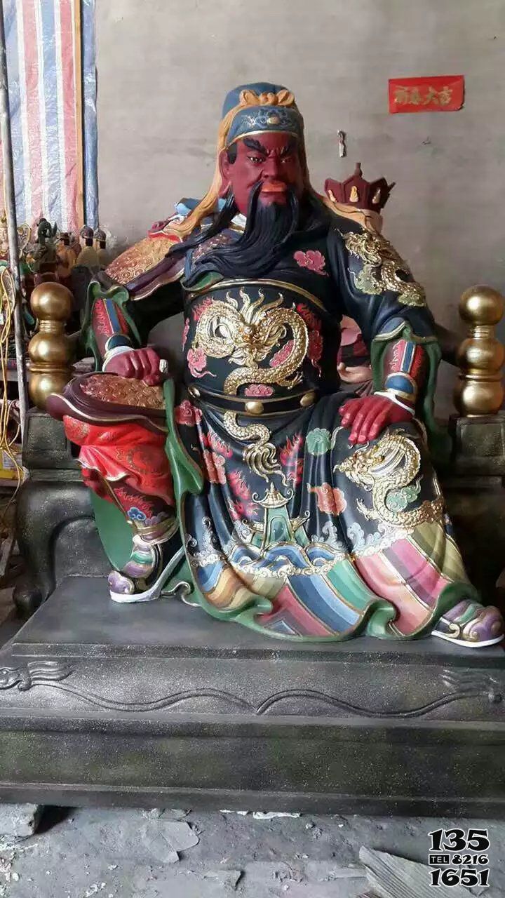 關(guān)公雕塑-玻璃鋼彩繪大型景觀寺廟關(guān)公雕塑 關(guān)公雕塑-玻璃鋼彩繪大型景觀寺廟關(guān)公雕塑高清圖片