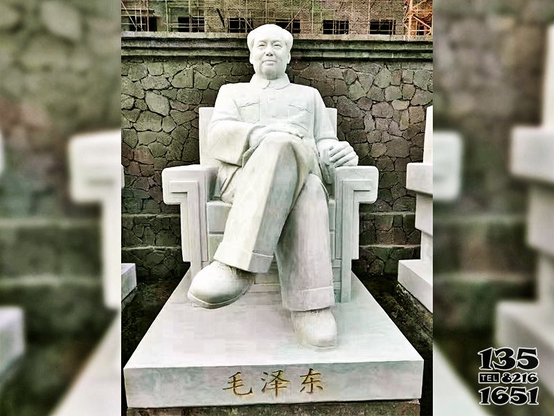 毛澤東雕塑-公園景區(qū)漢白玉坐在沙發(fā)上的毛澤東雕塑 毛澤東雕塑-公園景區(qū)漢白玉坐在沙發(fā)上的毛澤東雕塑高清圖片