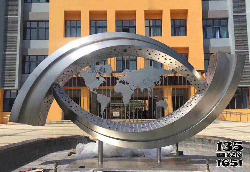 眼睛雕塑-校園創意不銹鋼眼睛雕塑 眼睛雕塑-校園創意不銹鋼眼睛雕塑高清圖片