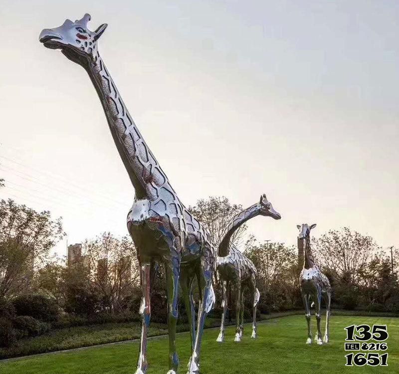 長頸鹿雕塑-公園大型不銹鋼浮雕仿真動物長頸鹿雕塑 長頸鹿雕塑-公園大型不銹鋼浮雕仿真動物長頸鹿雕塑