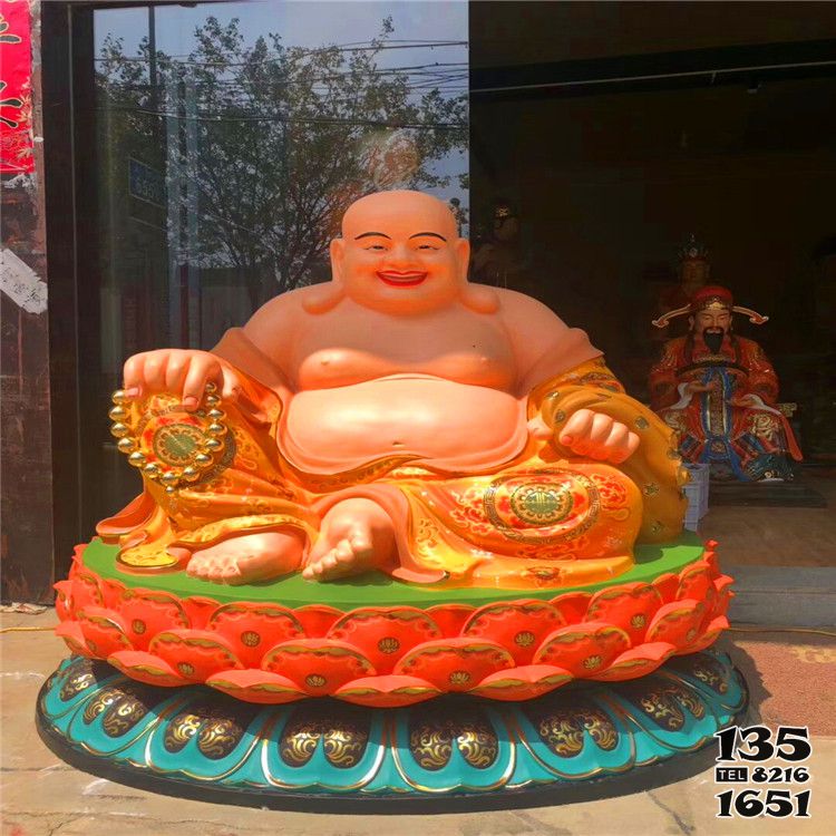 彌勒佛雕塑-戶外景區大型玻璃鋼彩繪寺廟供奉菩薩彌勒佛雕塑 彌勒佛雕塑-戶外景區大型玻璃鋼彩繪寺廟供奉菩薩彌勒佛雕塑高清圖片