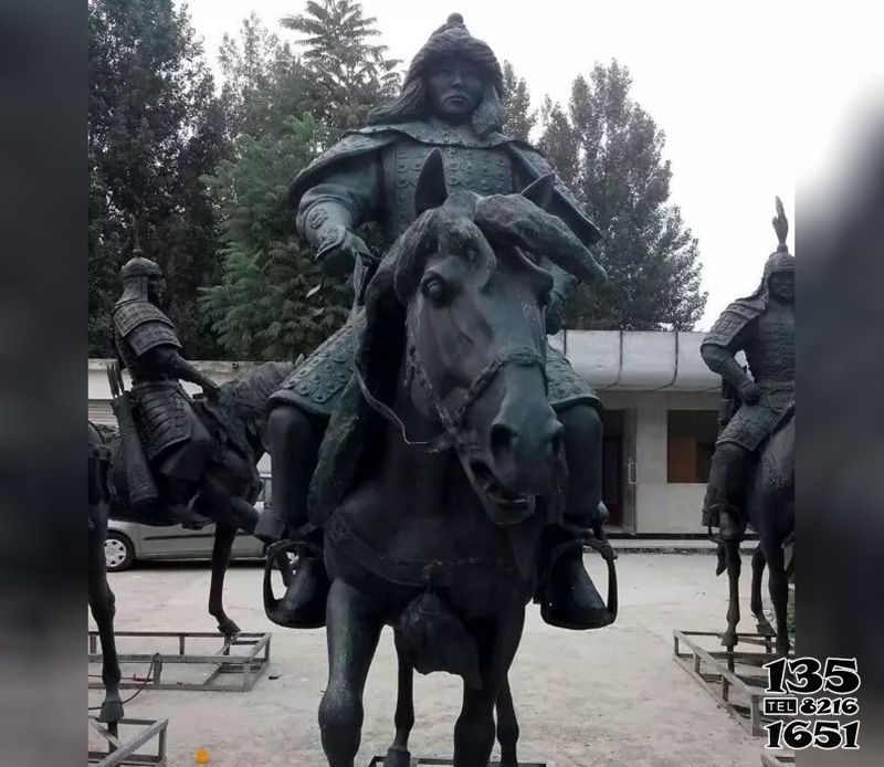 騎馬雕塑-古代將軍銅雕騎馬雕塑 騎馬雕塑-古代將軍銅雕騎馬雕塑