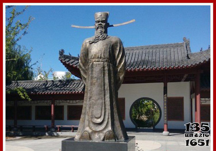 包拯雕塑-包拯庭院古代人物銅雕包拯雕塑 包拯雕塑-包拯庭院古代人物銅雕包拯雕塑高清圖片