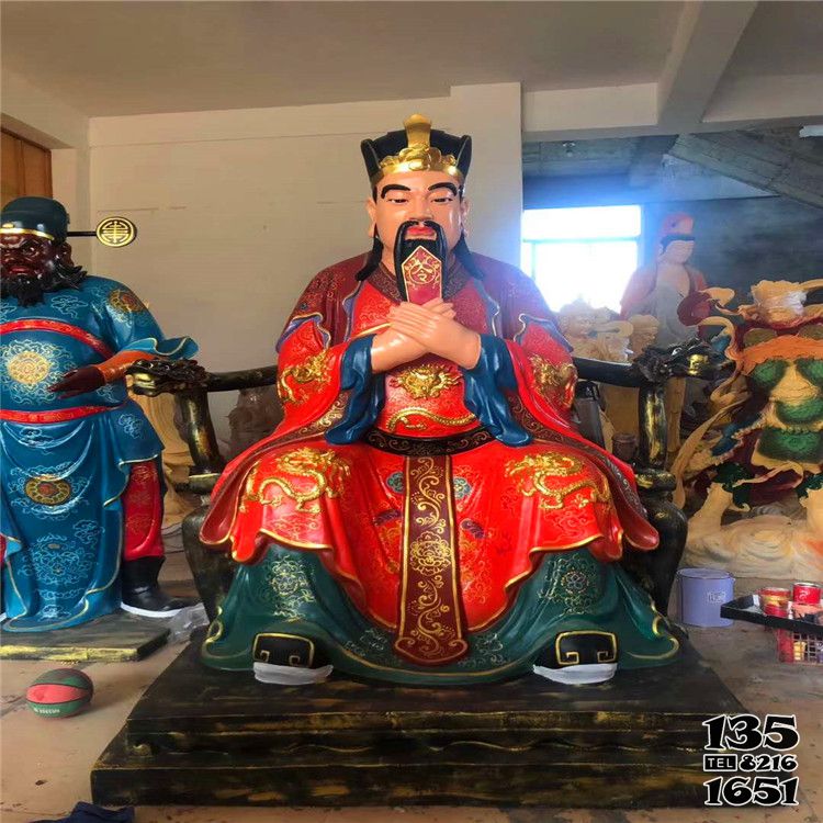 判官雕塑-玻璃鋼彩繪寺廟供奉神佛判官雕塑 判官雕塑-玻璃鋼彩繪寺廟供奉神佛判官雕塑高清圖片