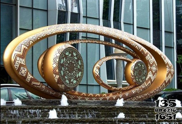 眼睛雕塑-大廈公司不銹鋼創意抽象彩繪眼睛雕塑 眼睛雕塑-大廈公司不銹鋼創意抽象彩繪眼睛雕塑高清圖片