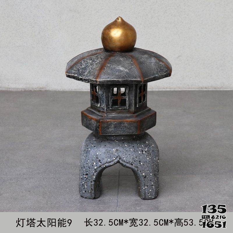 燈籠雕塑-燈塔太陽能落地燈裝飾戶外日式庭院園林微草坪景觀燈 燈籠雕塑-燈塔太陽能落地燈裝飾戶外日式庭院園林微草坪景觀燈