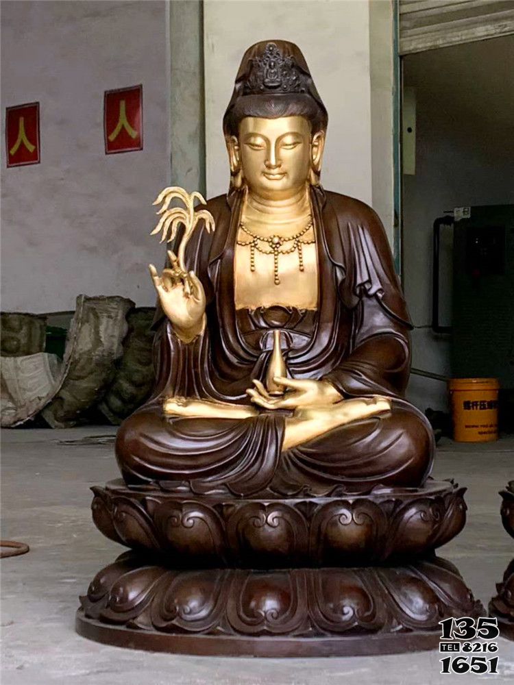觀音雕塑-景區(qū)銅雕大型景觀觀音雕塑 觀音雕塑-景區(qū)銅雕大型景觀觀音雕塑高清圖片