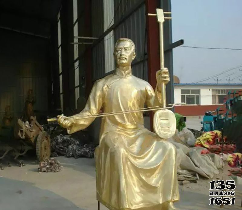 拉二胡雕塑-廣場人物景觀銅雕拉二胡雕塑 拉二胡雕塑-廣場人物景觀銅雕拉二胡雕塑高清圖片