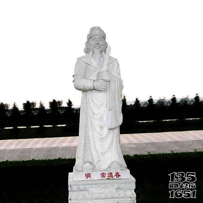 常遇春雕塑-景區(qū)漢白玉石雕常遇春雕塑 常遇春雕塑-景區(qū)漢白玉石雕常遇春雕塑高清圖片