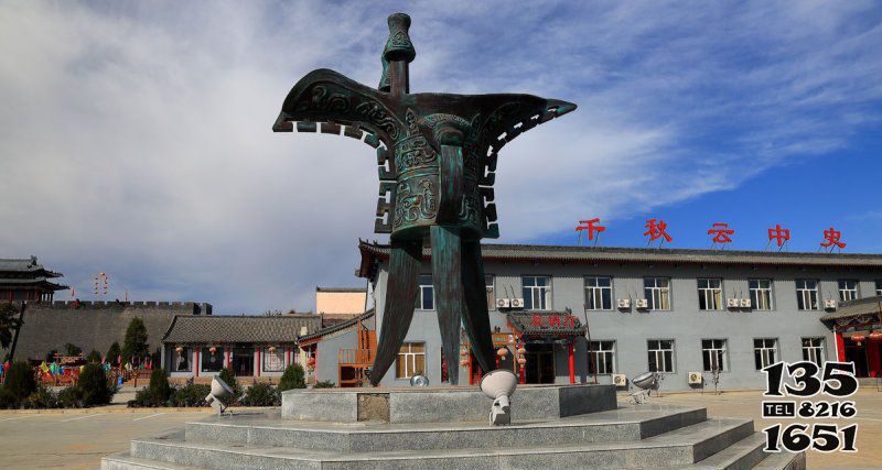 酒杯雕塑-公園廣場大型青銅器酒杯雕塑 酒杯雕塑-公園廣場大型青銅器酒杯雕塑高清圖片