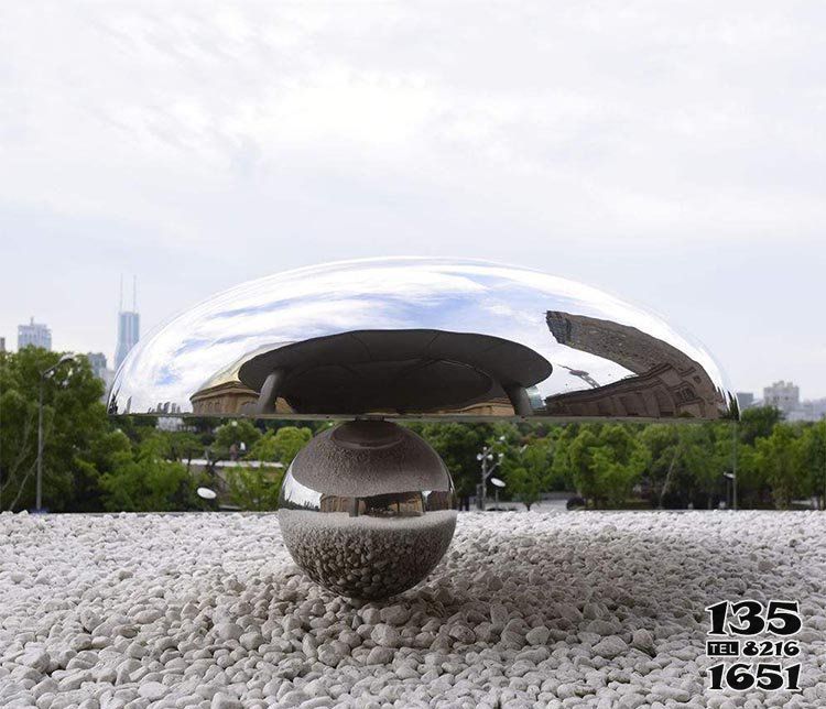 蘑菇雕塑-公園抽象創意蘑菇不銹鋼雕塑 蘑菇雕塑-公園抽象創意蘑菇不銹鋼雕塑高清圖片