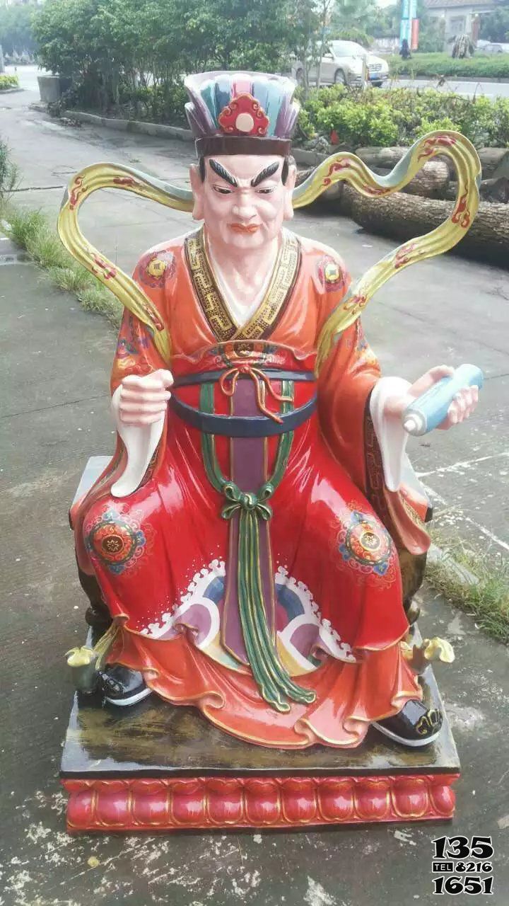 60太歲甲子雕塑-玻璃鋼彩繪大型人物景觀太歲雕塑 60太歲甲子雕塑-玻璃鋼彩繪大型人物景觀太歲雕塑高清圖片