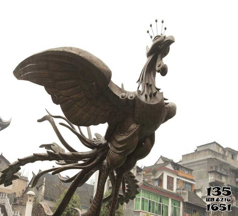 鳳凰雕塑-景區(qū)不銹鋼飛翔的鳳凰雕塑 鳳凰雕塑-景區(qū)不銹鋼飛翔的鳳凰雕塑高清圖片