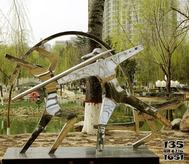 標(biāo)槍雕塑-公園擺放鏡面創(chuàng)意不銹鋼標(biāo)槍雕塑 標(biāo)槍雕塑-公園擺放鏡面創(chuàng)意不銹鋼標(biāo)槍雕塑高清圖片
