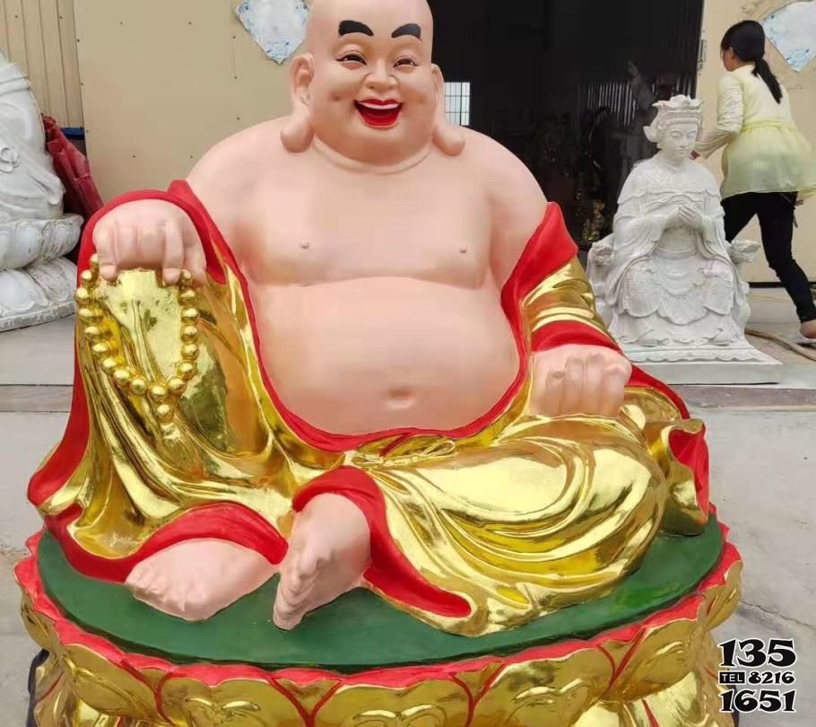 財神雕塑-玻璃鋼彩繪五路財神藏教五色財神雕塑 財神雕塑-玻璃鋼彩繪五路財神藏教五色財神雕塑高清圖片