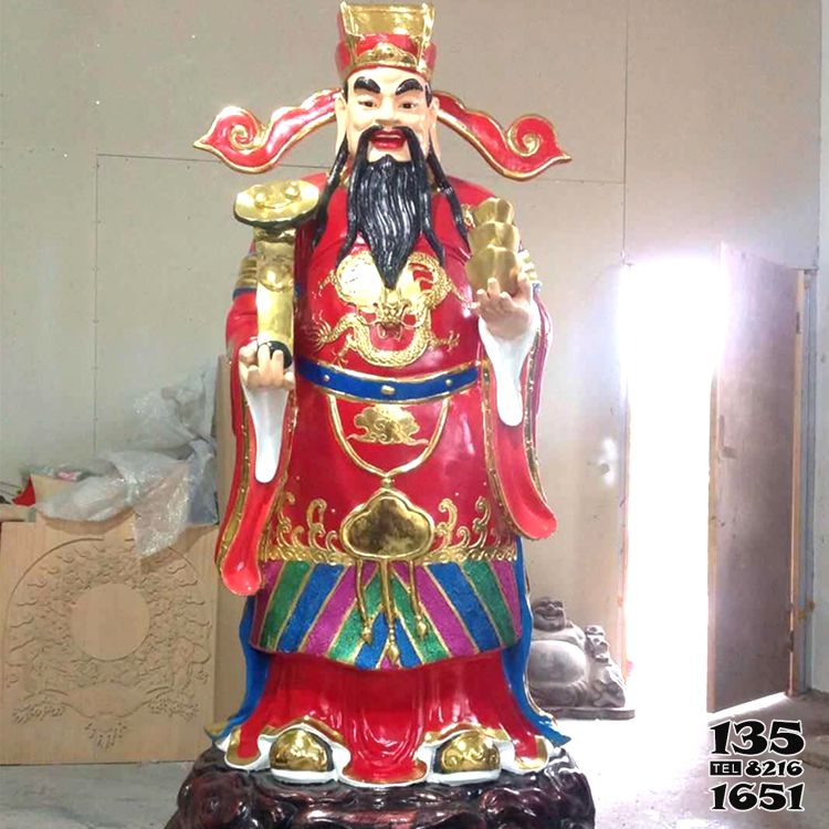 財神雕塑-家居寺廟玻璃鋼供奉神佛菩薩財神雕塑 財神雕塑-家居寺廟玻璃鋼供奉神佛菩薩財神雕塑高清圖片
