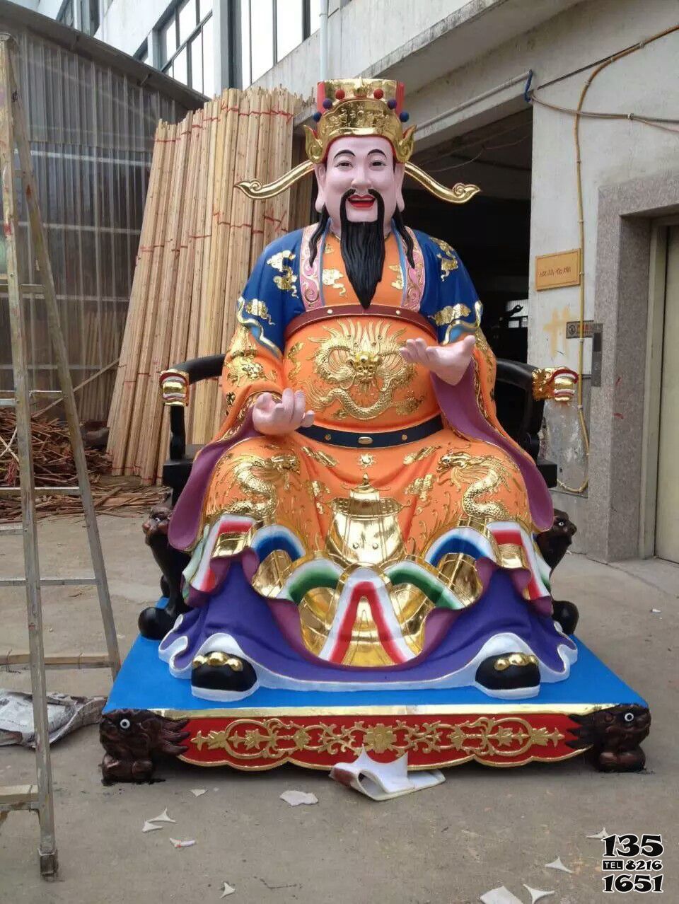 財(cái)神雕塑-樹脂彩繪大型神佛財(cái)神雕塑 財(cái)神雕塑-樹脂彩繪大型神佛財(cái)神雕塑高清圖片