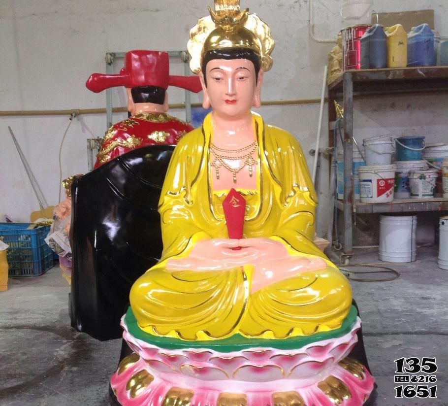 蠶神娘娘雕塑-玻璃鋼彩繪寺廟蠶神娘娘雕塑 蠶神娘娘雕塑-玻璃鋼彩繪寺廟蠶神娘娘雕塑高清圖片