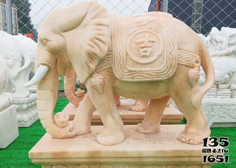 大象雕塑-戶外園林大型石雕浮雕吉祥大象雕塑 大象雕塑-戶外園林大型石雕浮雕吉祥大象雕塑高清圖片