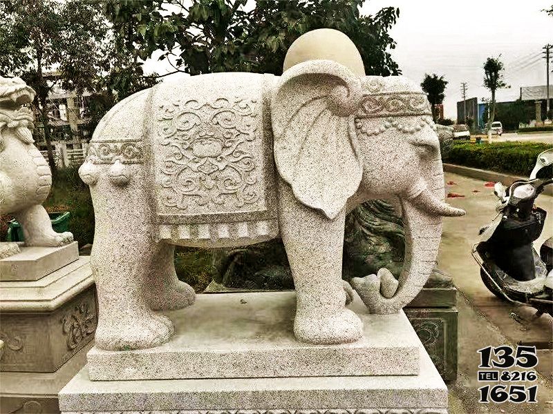 大象雕塑-戶外園林景觀-石雕大象雕塑 大象雕塑-戶外園林景觀-石雕大象雕塑高清圖片