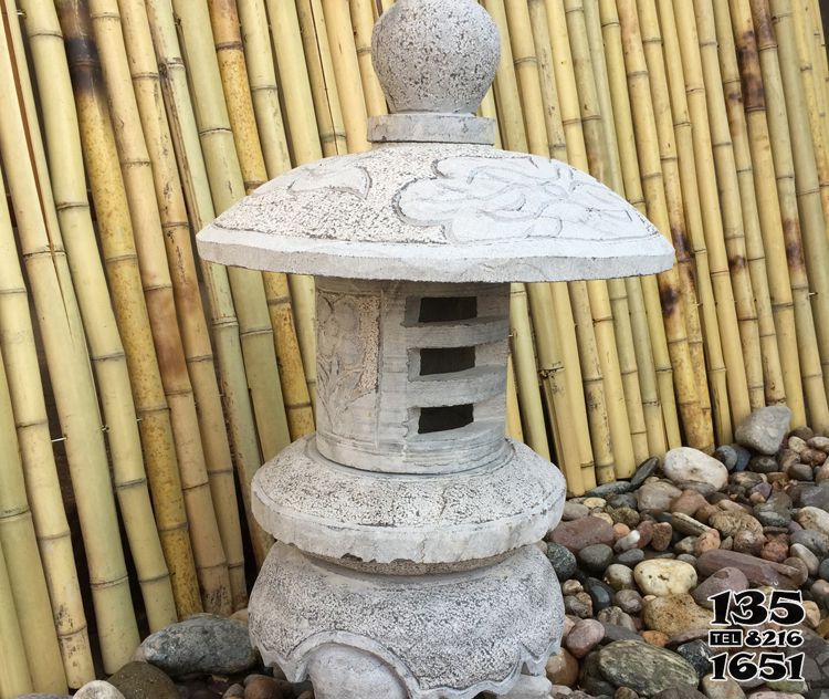燈籠雕塑-公園大理石仿古照明石燈燈籠雕塑 燈籠雕塑-公園大理石仿古照明石燈燈籠雕塑高清圖片