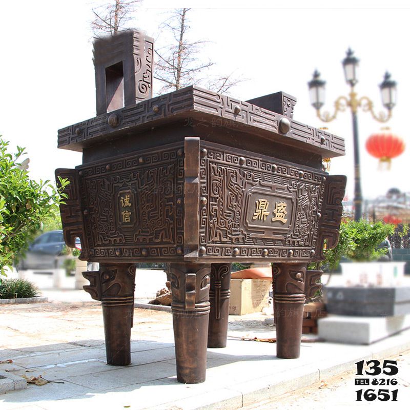 鼎雕塑-戶外景觀仿銅浮雕鼎雕塑 鼎雕塑-戶外景觀仿銅浮雕鼎雕塑高清圖片