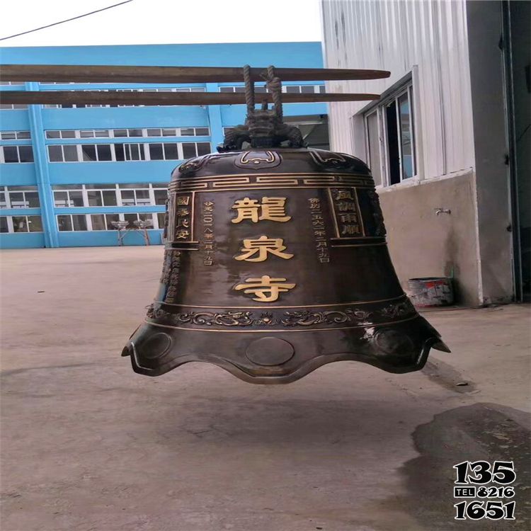 銅鐘雕塑-佛教寺院擺放鑄造青銅雕 銅鐘雕塑-佛教寺院擺放鑄造青銅雕高清圖片
