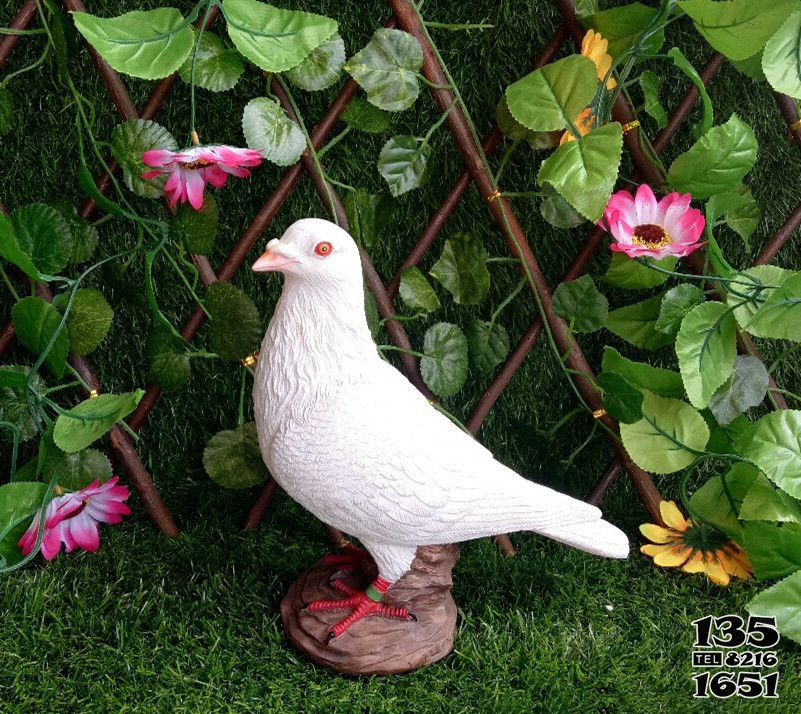 鴿子雕塑-花園玻璃鋼仿真動物裝飾品工藝鴿子雕塑 鴿子雕塑-花園玻璃鋼仿真動物裝飾品工藝鴿子雕塑高清圖片