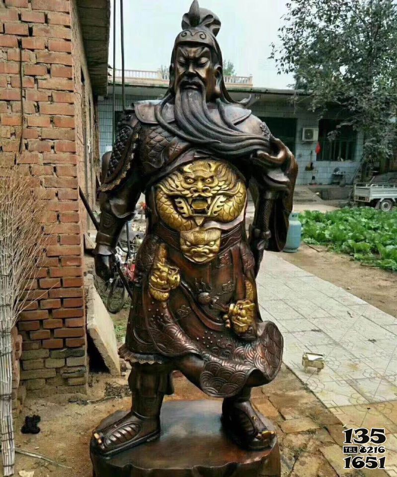 關公雕塑-銅雕不銹鋼景區寺廟大型招財公司開業供奉關公雕塑 關公雕塑-銅雕不銹鋼景區寺廟大型招財公司開業供奉關公雕塑高清圖片
